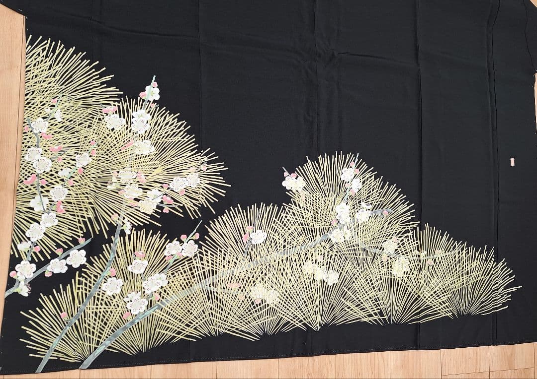 着物リメイクワンピース3656