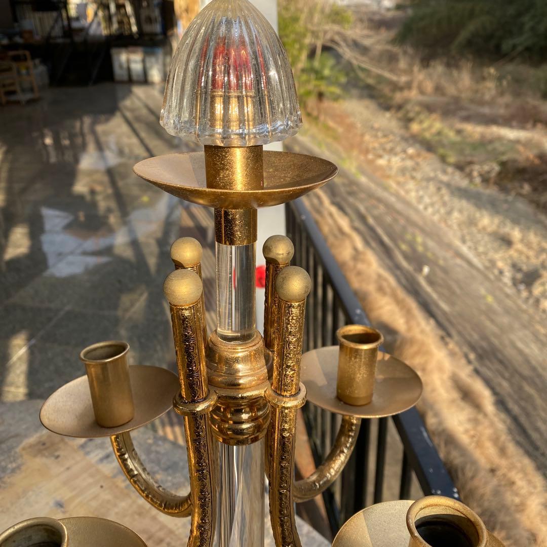 西洋アンティーク　キャンドルホルダー5灯式　燭台　蝋燭立て