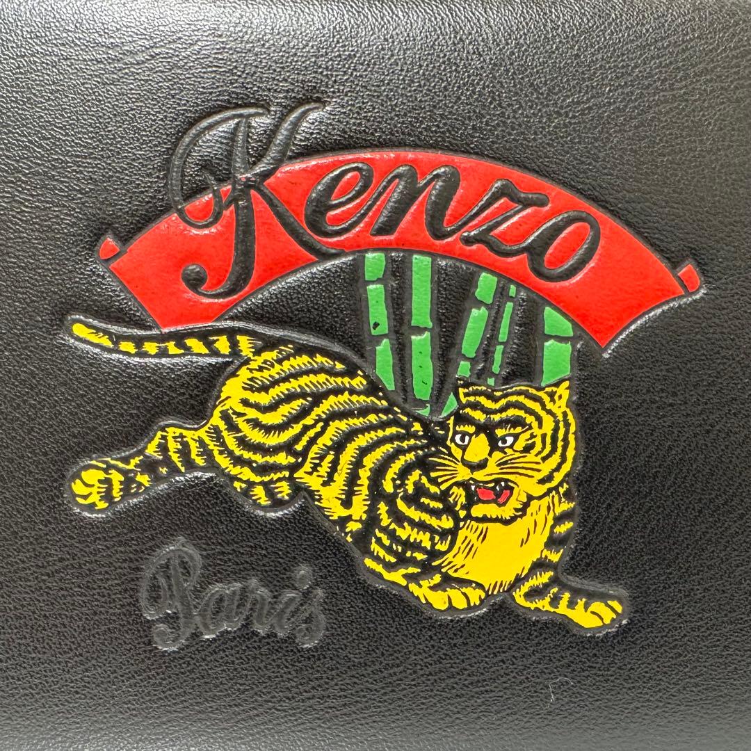 KENZO タイガー jumping tiger 長財布　レザー