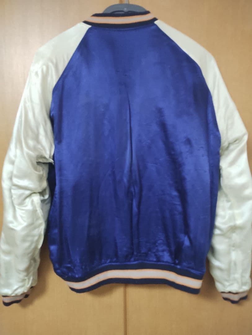 【値下げ】CROPPED HEADS スカジャン 黒 刺繍 別珍 花札