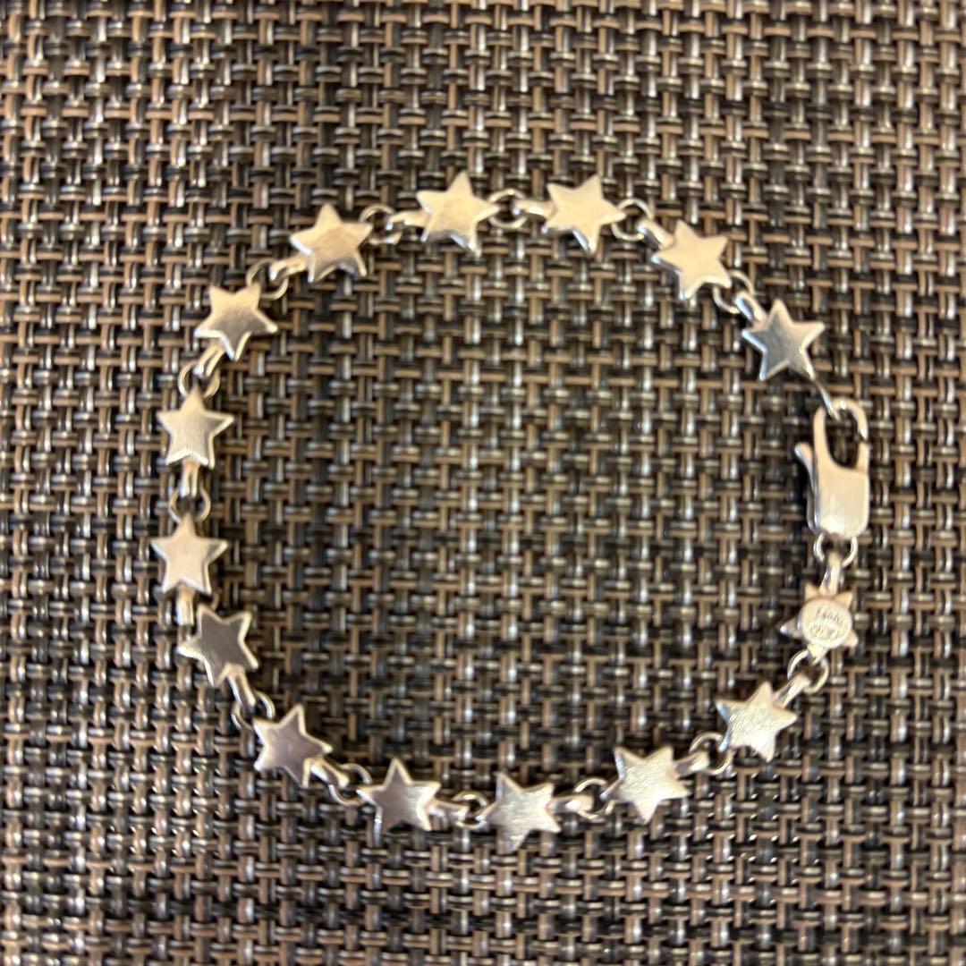 エマ　ティファニー　星形チャーム シルバーブレスレット