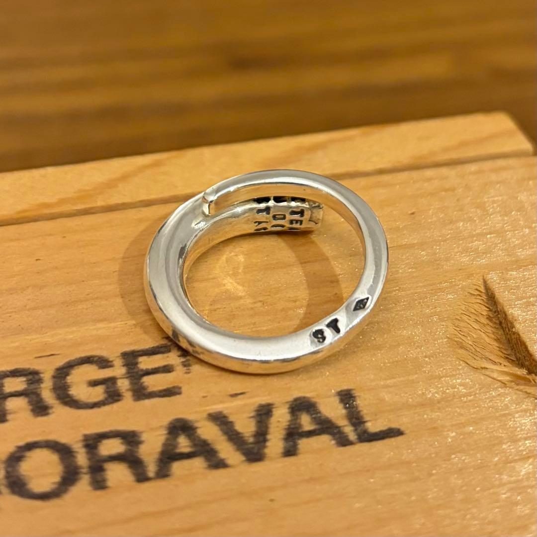 SERGE THORAVAL　愛のない時　シルバー　リング　［12号］