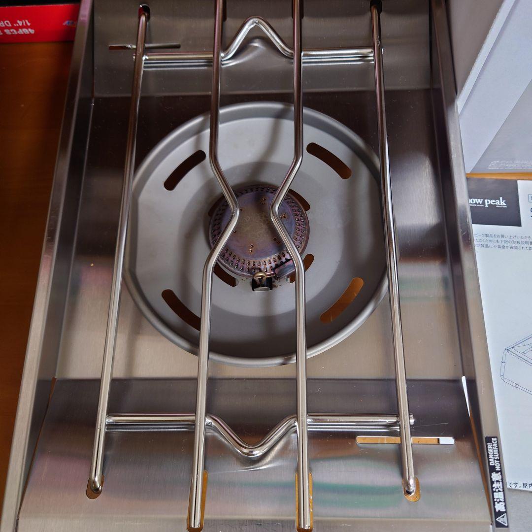 【美品】スノーピーク　フラットバーナー　GS-450R