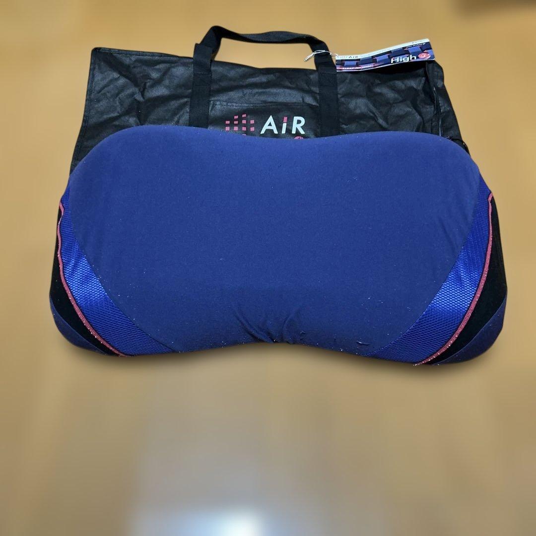 西川（nishikawa）　【エアー4D】ピローHigh　ネイビー