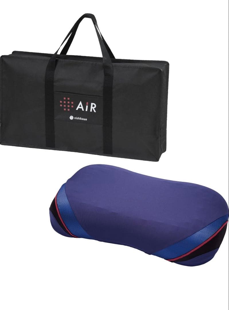 西川（nishikawa）　【エアー4D】ピローHigh　ネイビー