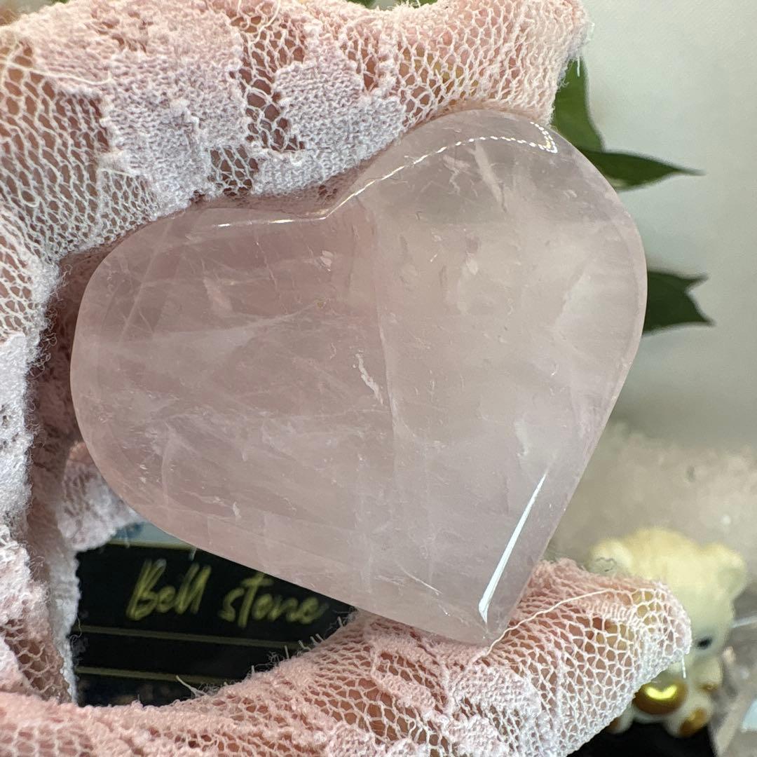 ローズクォーツハート♡♡No.1962