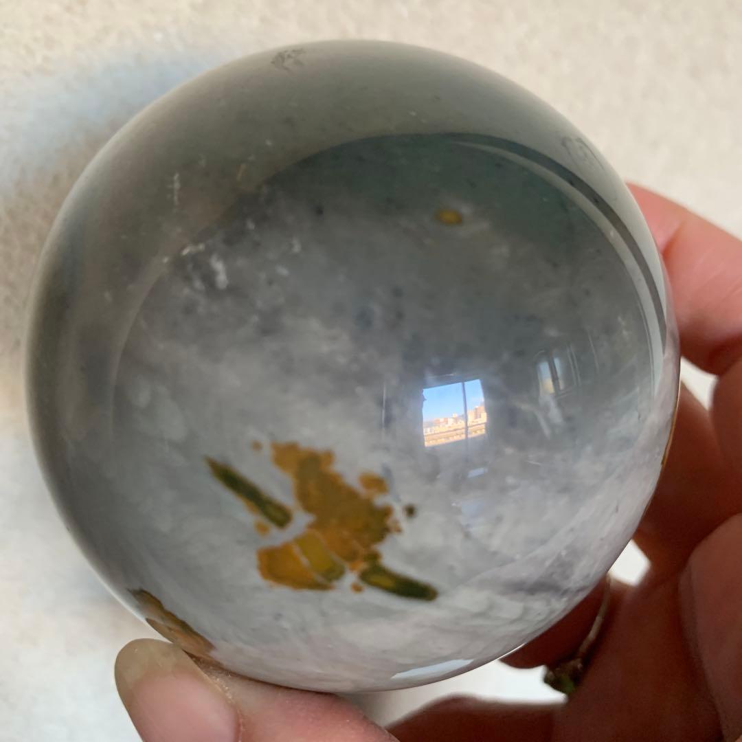 激レア！マダガスカルオーシャンジャスパー大玉70.1mm まるで絵画のよう♡