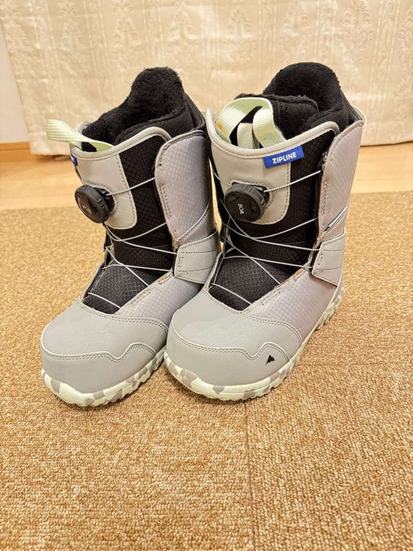 Burton Zip Line 子ども用スノーボードブーツ 4K 22cm