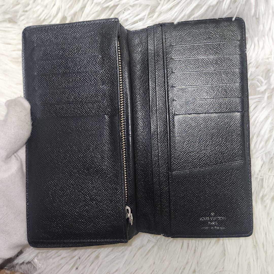 LOUIS VUITTON 長財布 ダミエ グラフィット ポルトフォイユブラザ