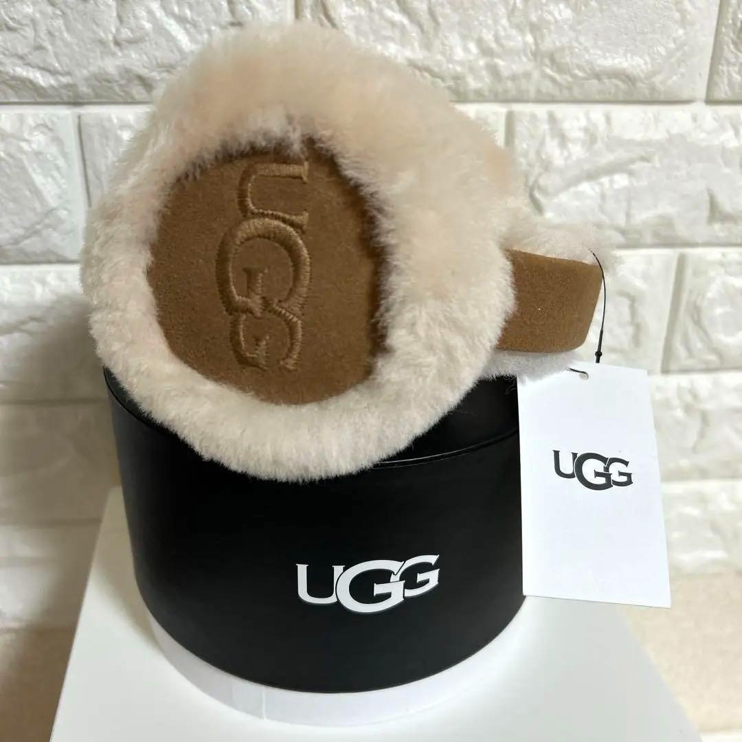 ぶろっこりー46さま専用。UGG イヤマフ チェスナット　完売品　防寒　耳あて