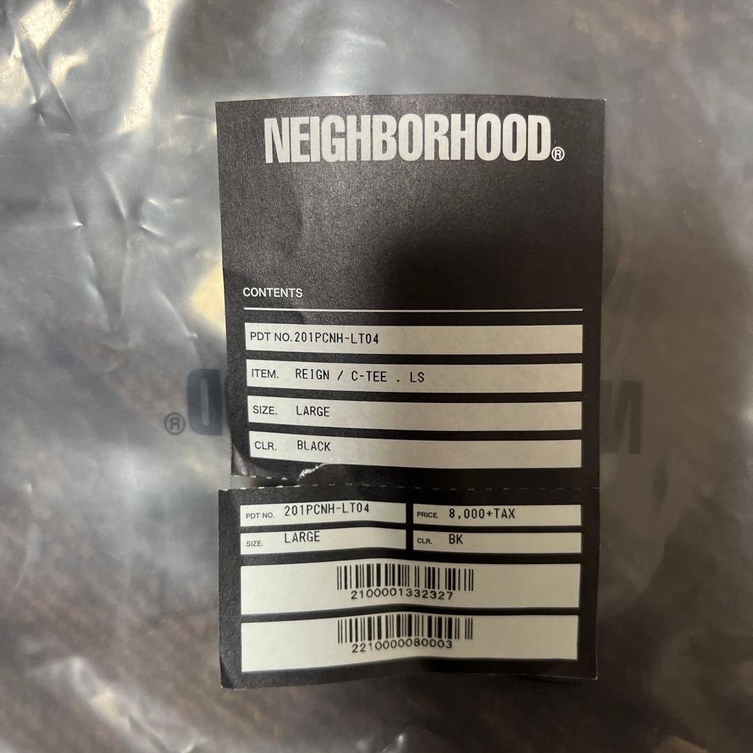 NEIGHBORHOOD 長袖カットソー ブラック