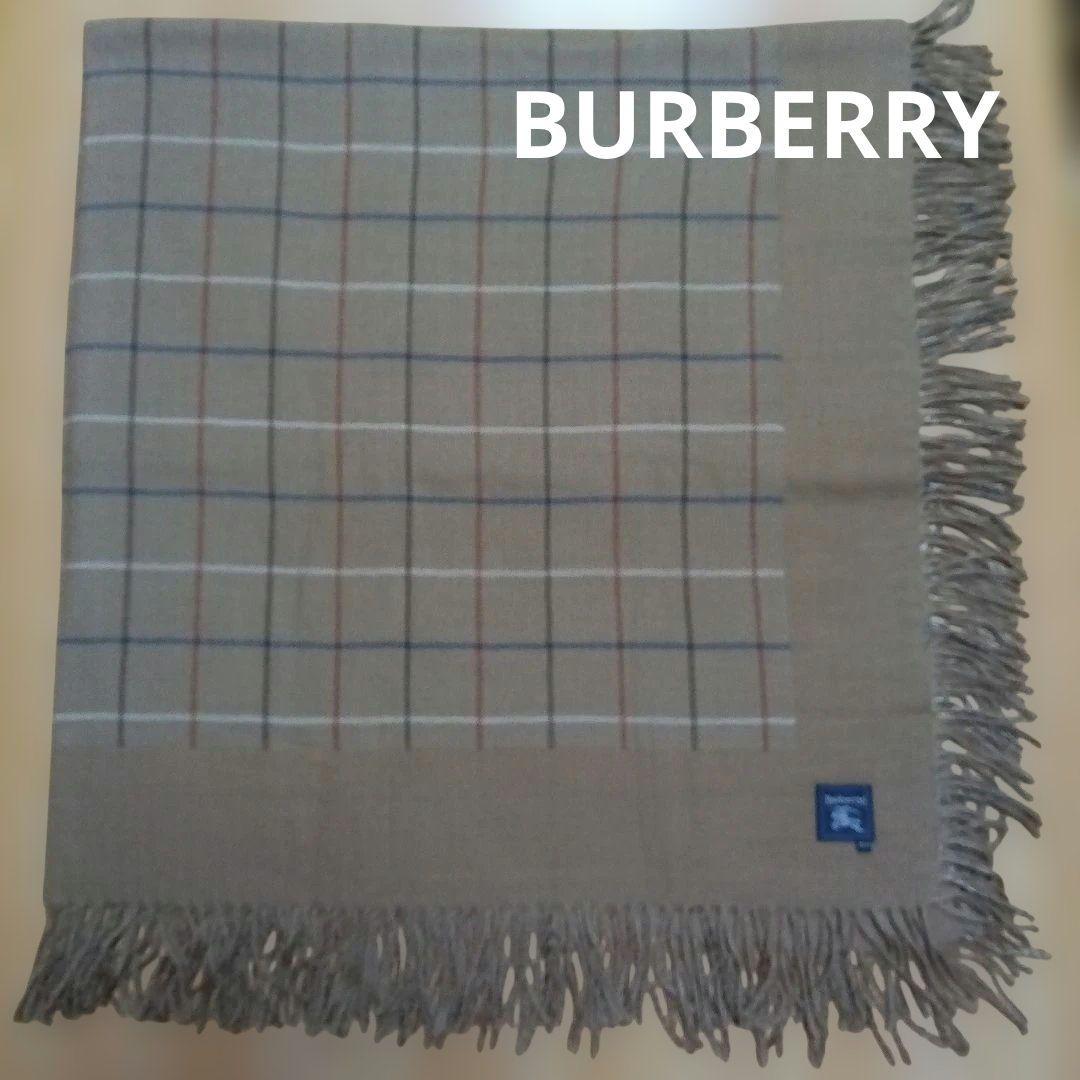 BURBERRY バーバリー Burberry's ウール100% 膝掛け