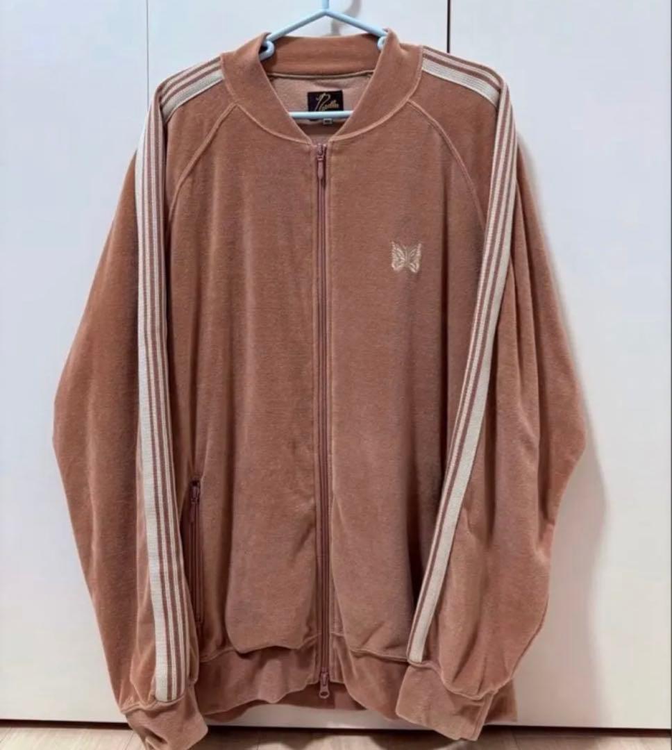 needles 23ss ベロア トラックジャケット ベージュ