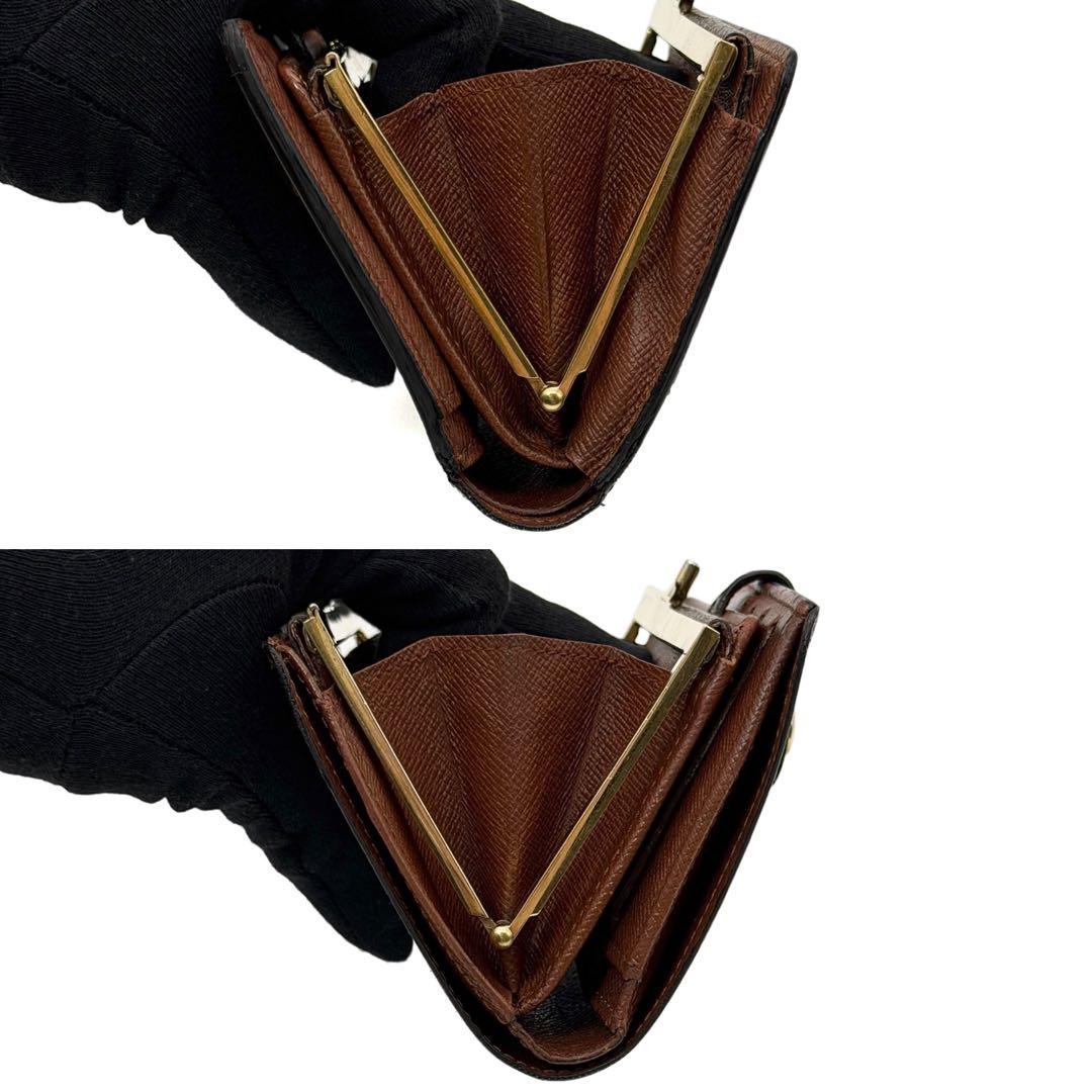 【美品】ルイヴィトン モノグラム ポルトモネ ビエ ヴィエノワ 財布 がま口