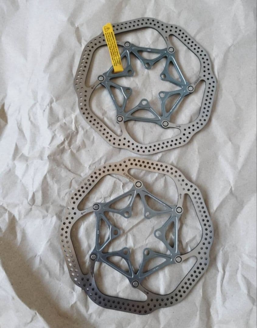 SRAM　AVID　ディスクブレーキローター160mm 2枚セット シルバー