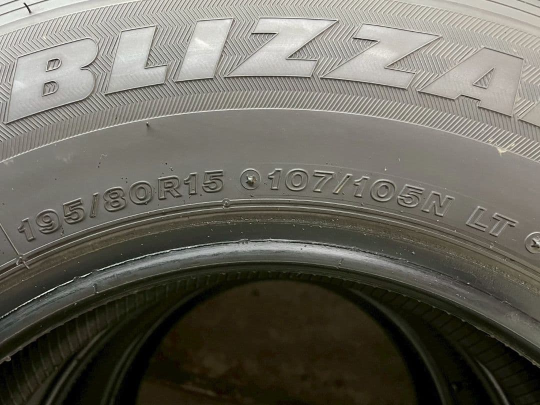 Takaaki 195/80R15 LT 2024年製 スタッドレス 3本