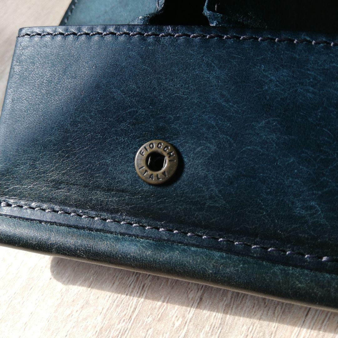 HIS-FACTORY　小銭入れ付きマネークリップ　フェルマーレ　プエブロレザー