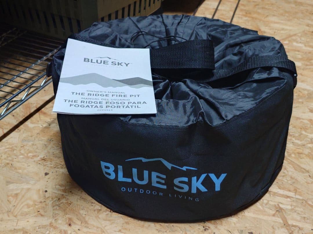 早いもの勝ち!! BLUE SKY 焚き火台 二次燃焼