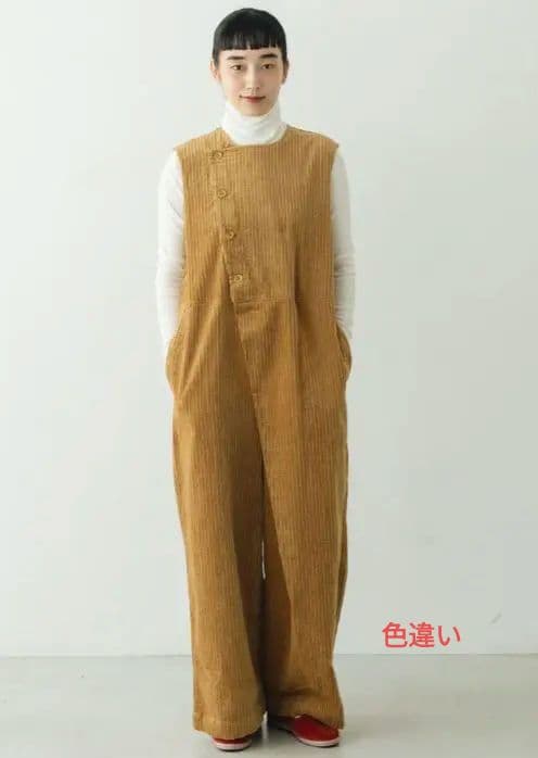 ☆新品☆【UNIVERSAL TISSU】コーディロイサロペット