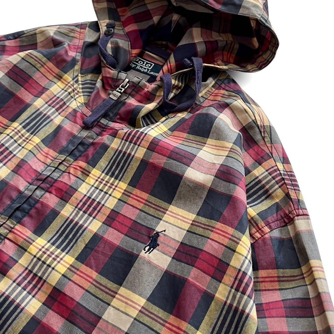 【美品90s】POLO by RALPH LAURENマドラスチェックジャケット