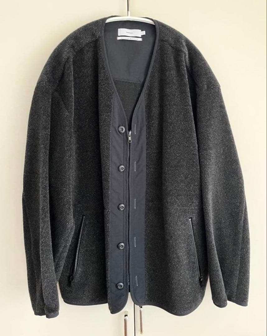 ナ*ツ様 定価5.2万graphpaper Wool Alpaca Boa Bl