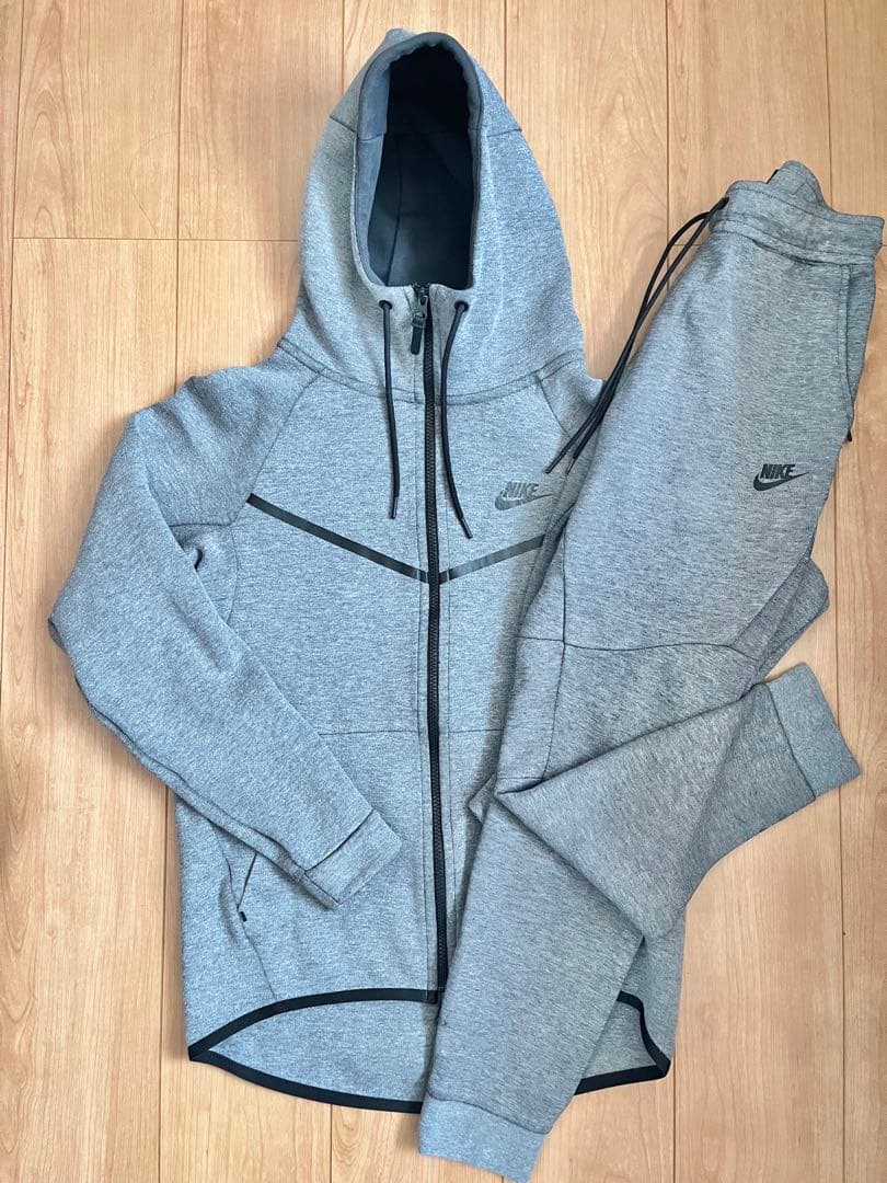 廃盤 NIKE テックフリース セットアップ パーカー スウェットパンツ 赤タグ