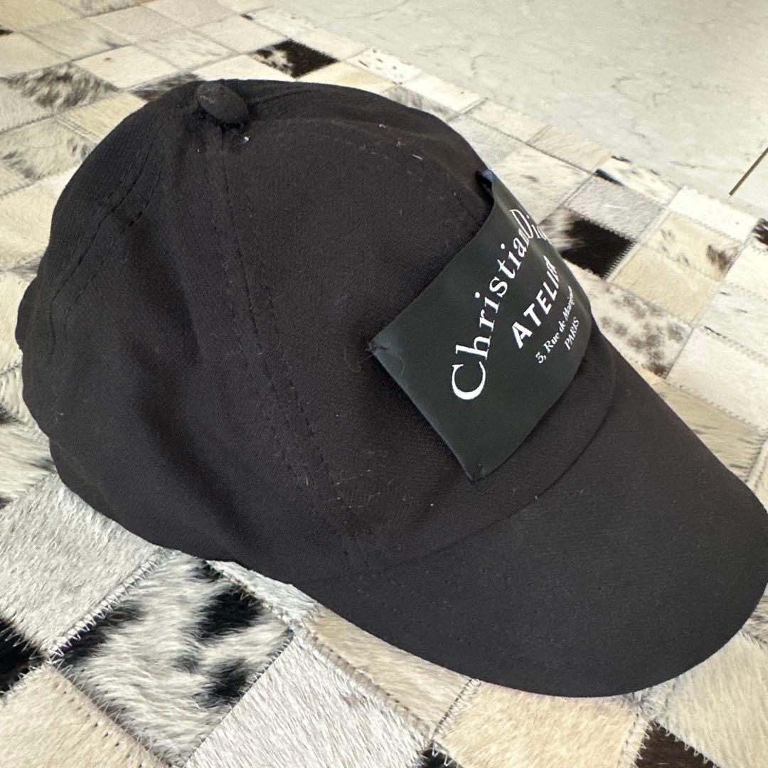 Dior HOMME ディオールオム アトリエロゴキャップ 帽子 S