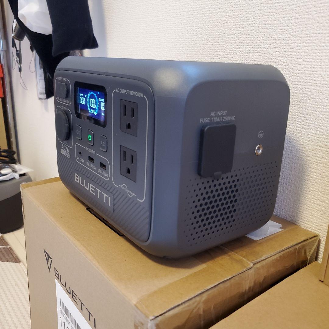 浅*衣様 BLUETTI AC2A ポータブル電源 300W/204Wh