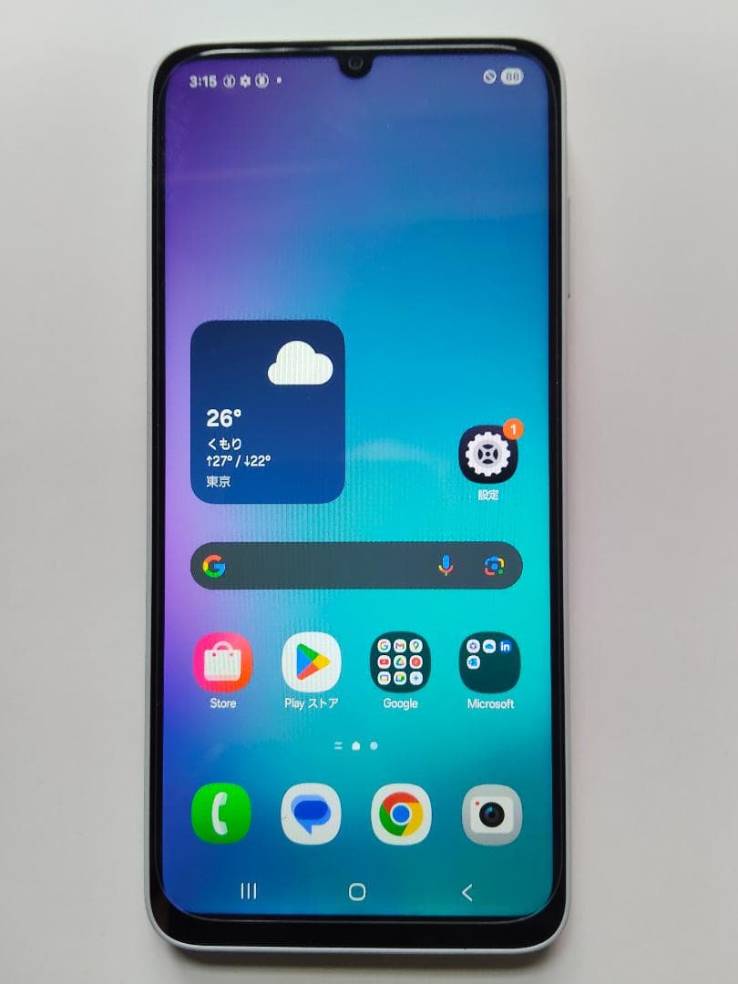 【美品】Galaxy A25 SM-A253Z SB/Y!⑤