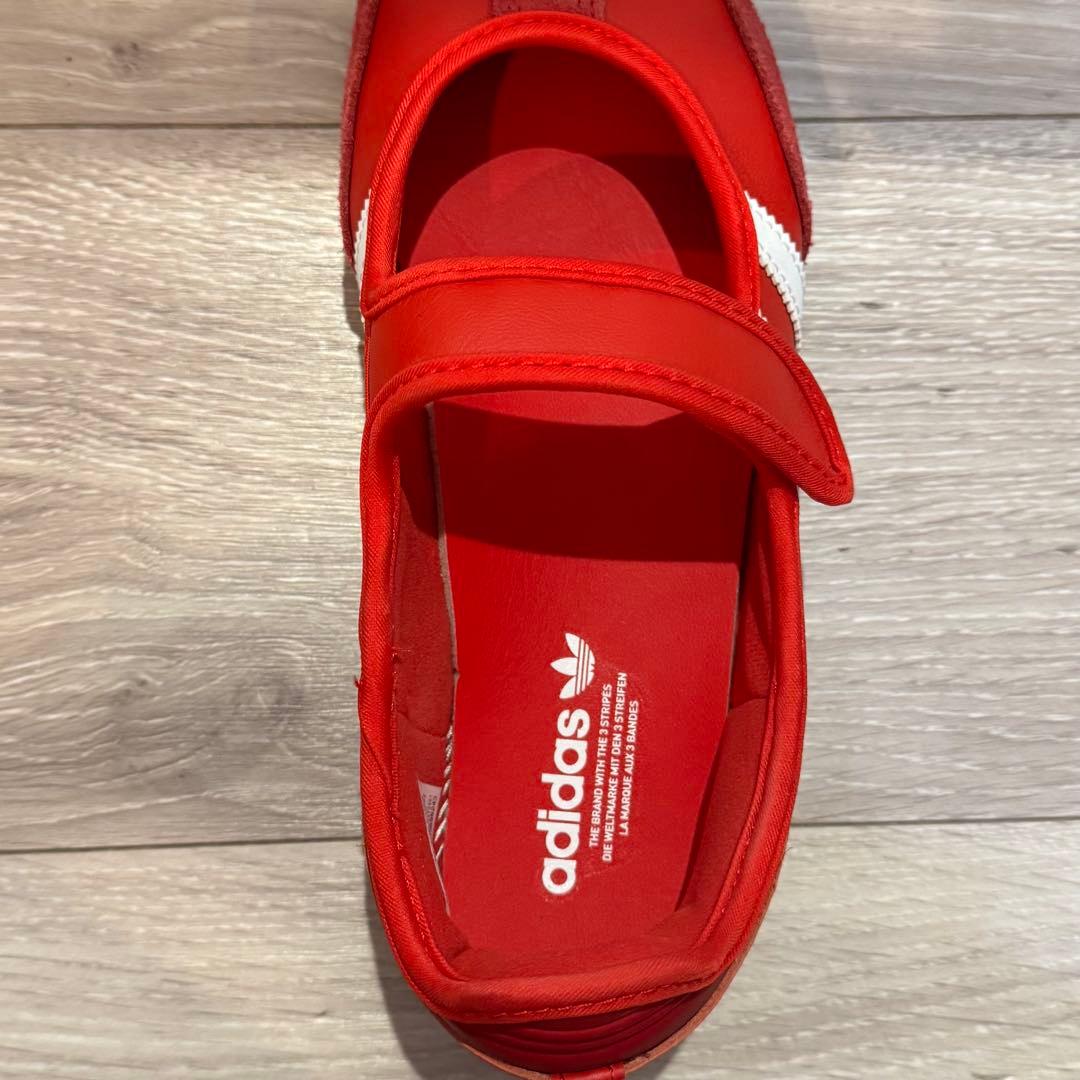 adidas originalsサンバジェーン スニーカー レッド 23.5cm