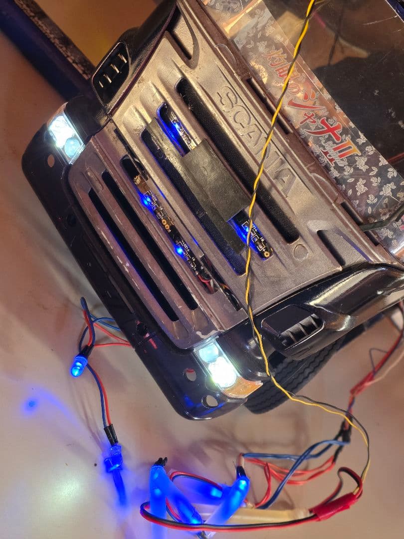 スカニアR620 6×4 トラック ラジコンタミヤ 1/14 現状中古品