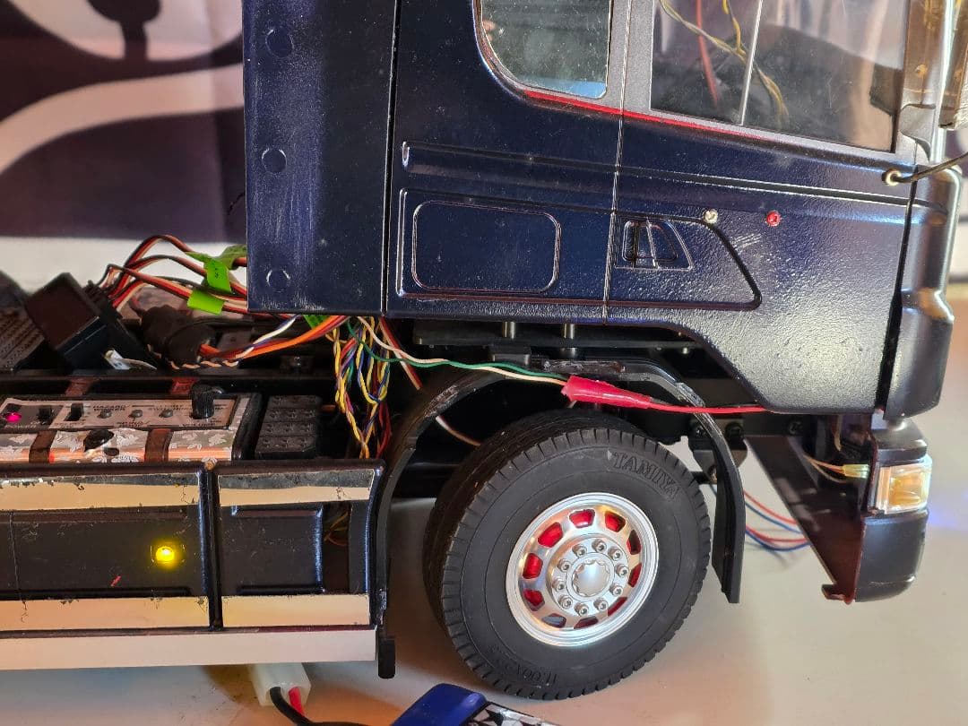 スカニアR620 6×4 トラック ラジコンタミヤ 1/14 現状中古品