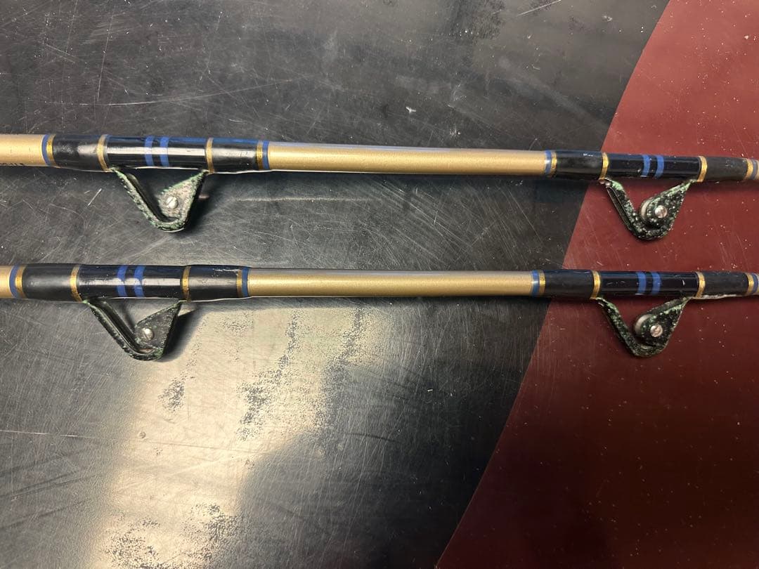 【SHIMANO TIAGRA 50ポンド】トローリングタックル 左右2セット