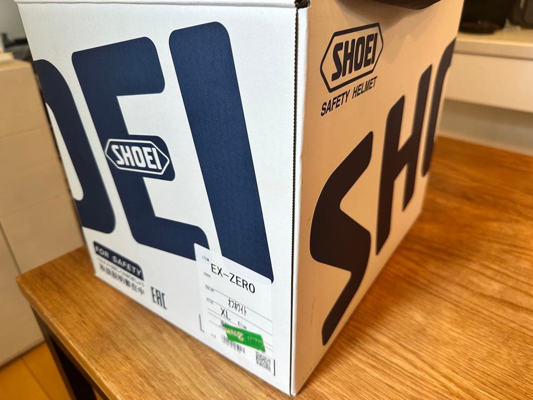 SHOEI EX-ZEROフルフェイス ヘルメット オフホワイト
