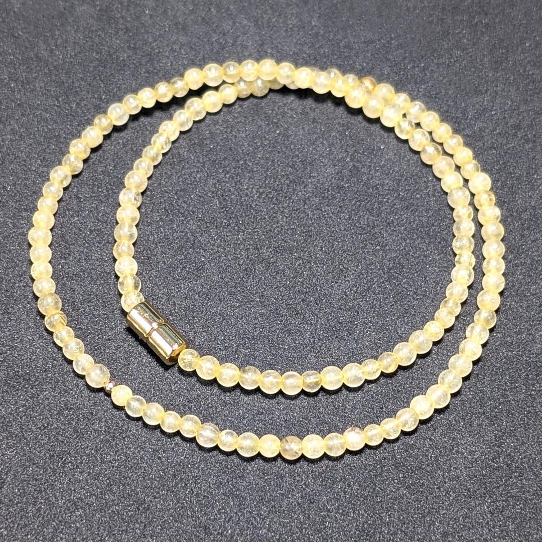 【数量限定】ゴールドルチル×K18 3WAYブレス ネックレス アンクレット