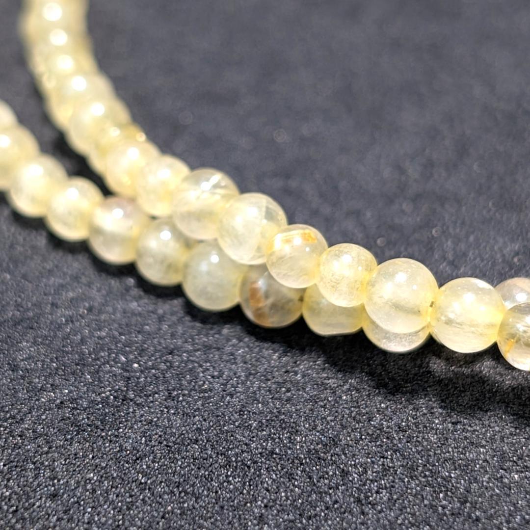 【数量限定】ゴールドルチル×K18 3WAYブレス ネックレス アンクレット