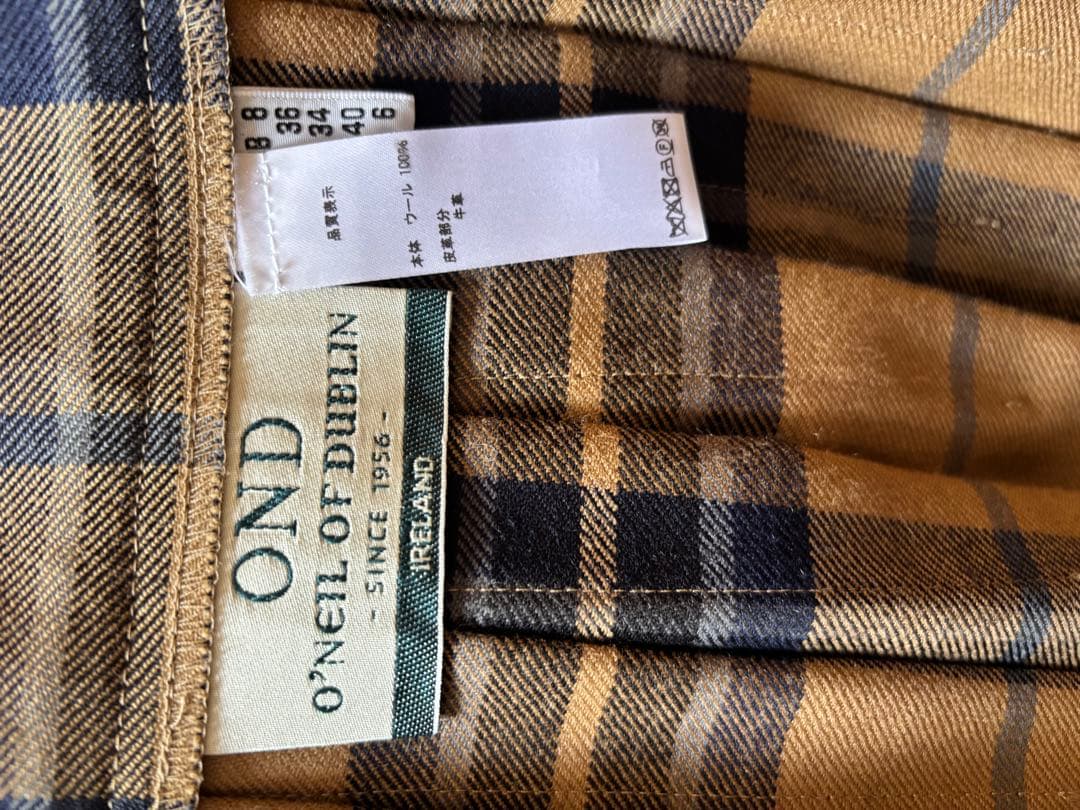 美品★ビームス O'NEIL of DUBLIN ラップスカート