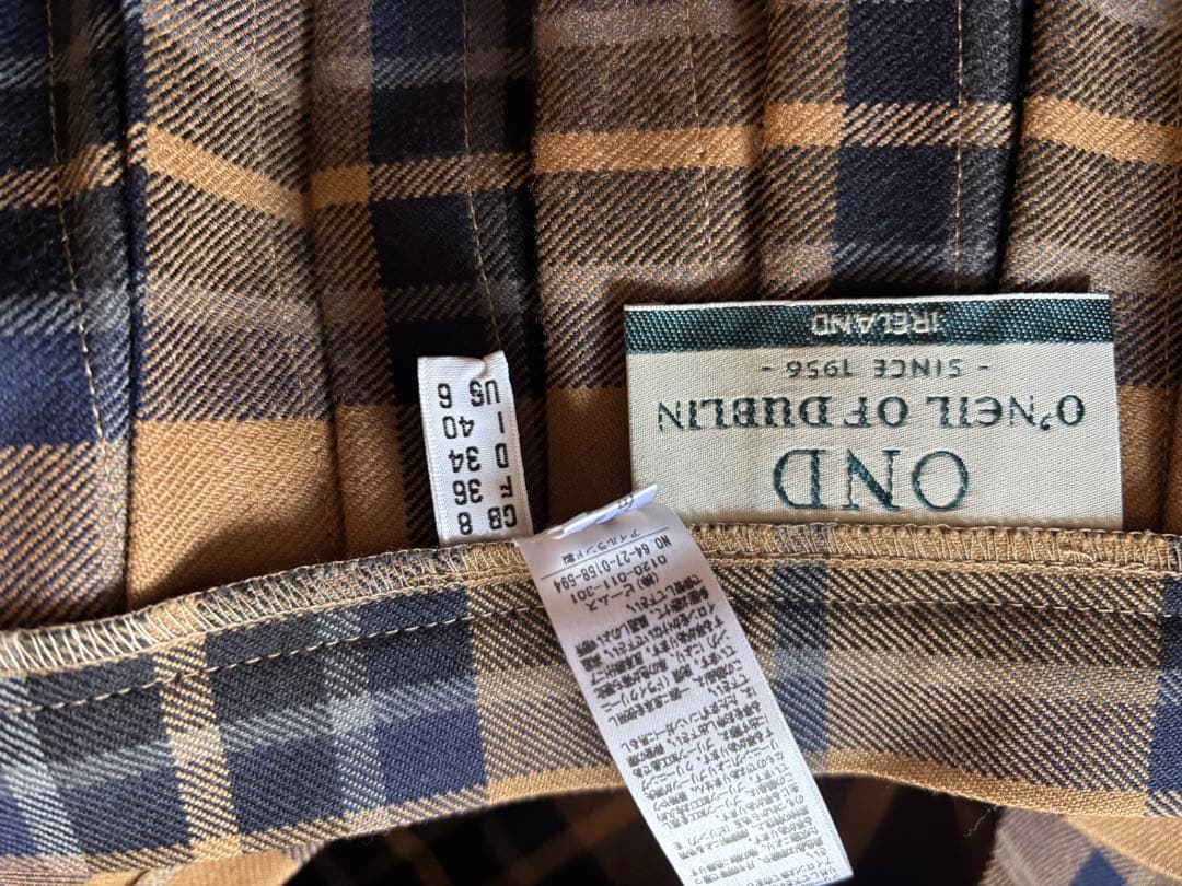 美品★ビームス O'NEIL of DUBLIN ラップスカート