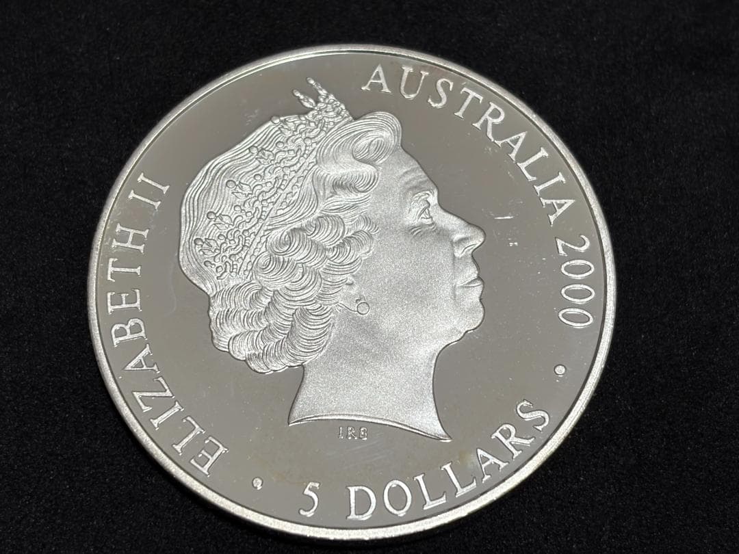 １オンス純銀貨 オーストラリア 2000年 シドニーオリンピック 5ドル銀貨
