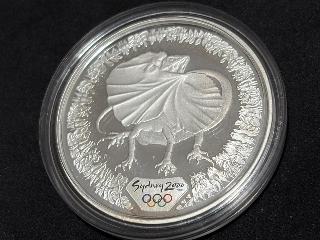 １オンス純銀貨 オーストラリア 2000年 シドニーオリンピック 5ドル銀貨