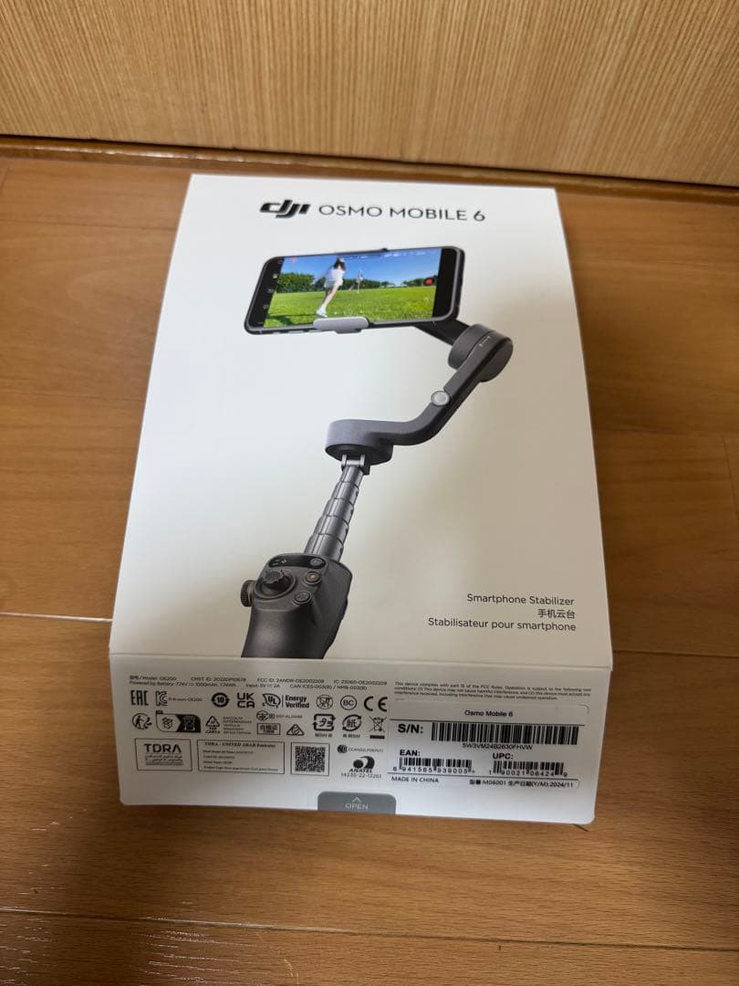 DJI osmo mobile 6 スマホ　スタビライザー　スマートジンバル