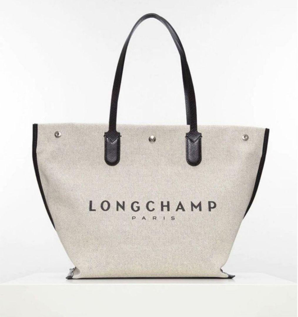 【新品未使用】ロンシャン ロゾ Lサイズ　キャンバストートバッグ