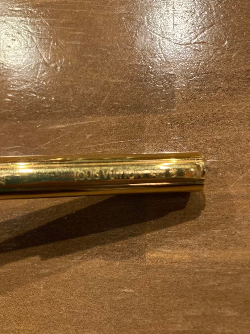 LOUISVUITTON ルイビトン　VINTAGE ゴールドボールペン