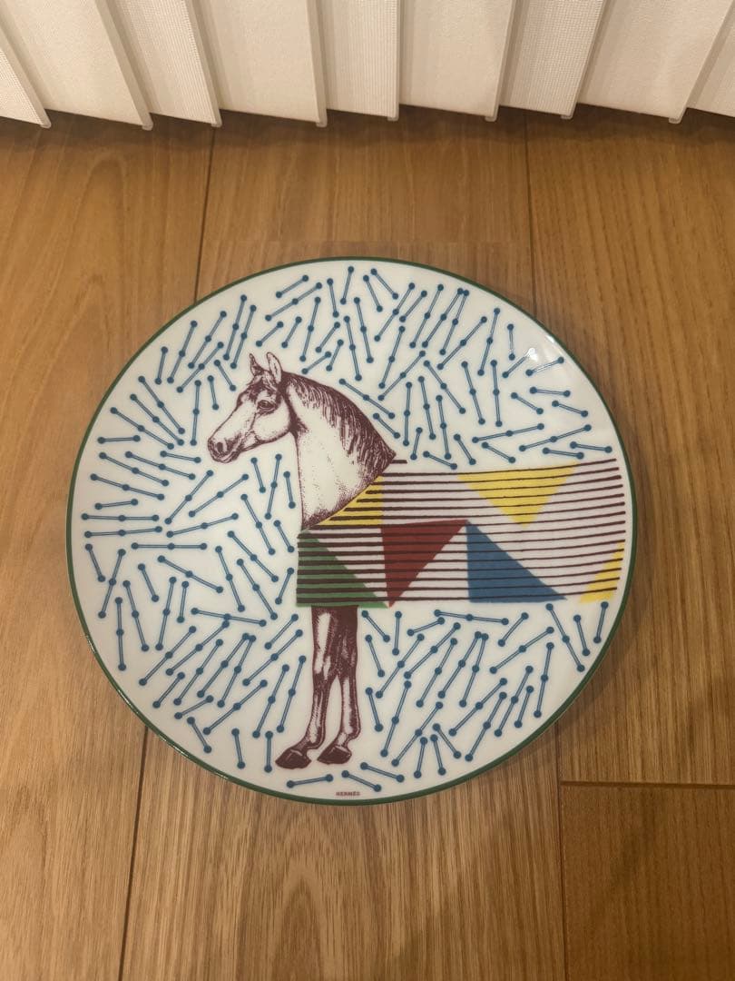 HERMES エルメス デザートプレート〈エルメス・イポモビル〉No.4