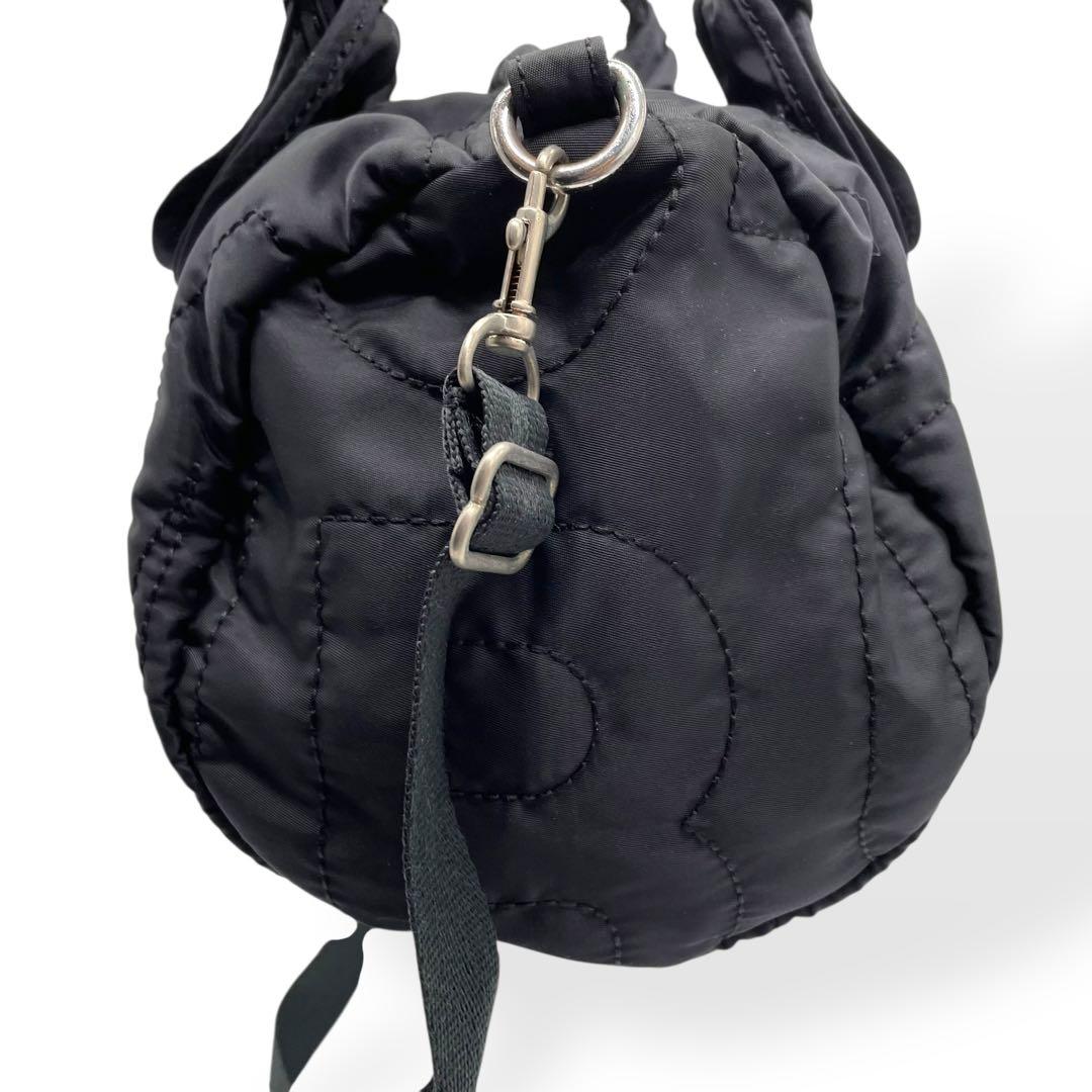 美品　マークバイマークジェイコブス　2way ミニボストンバッグ　ナイロン　黒