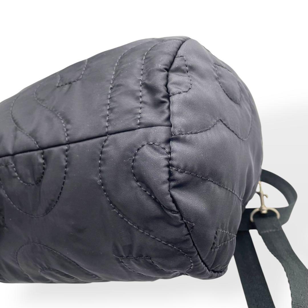 美品　マークバイマークジェイコブス　2way ミニボストンバッグ　ナイロン　黒