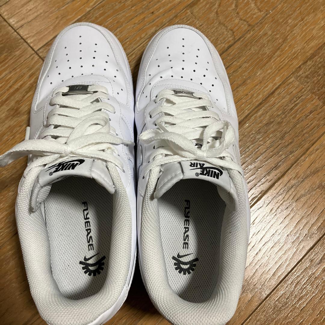 ナイキ エアフォース1ロー 白　フライイーズ28.5cm