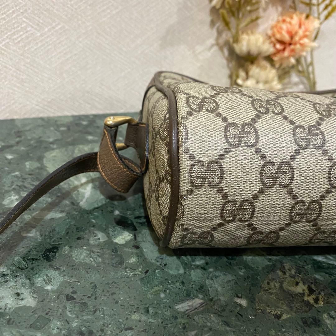 希少 80'S OLD GUCCI シェリーライン ショルダーバッグ GG