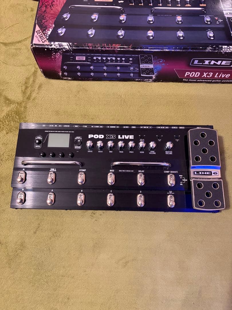 LINE6 POD X3 LIVE ギターエフェクター 中古美品