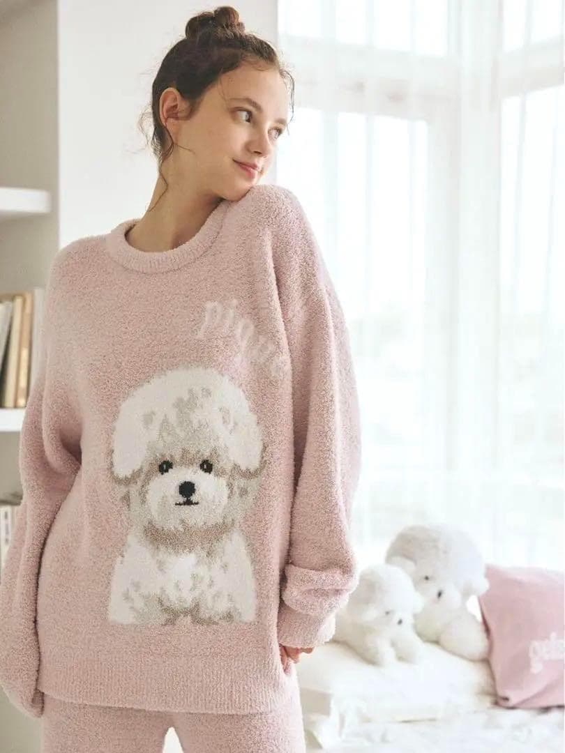 新品 ジェラートピケ ビションフリーゼ プルオーバー&ロングパンツ 上下セット